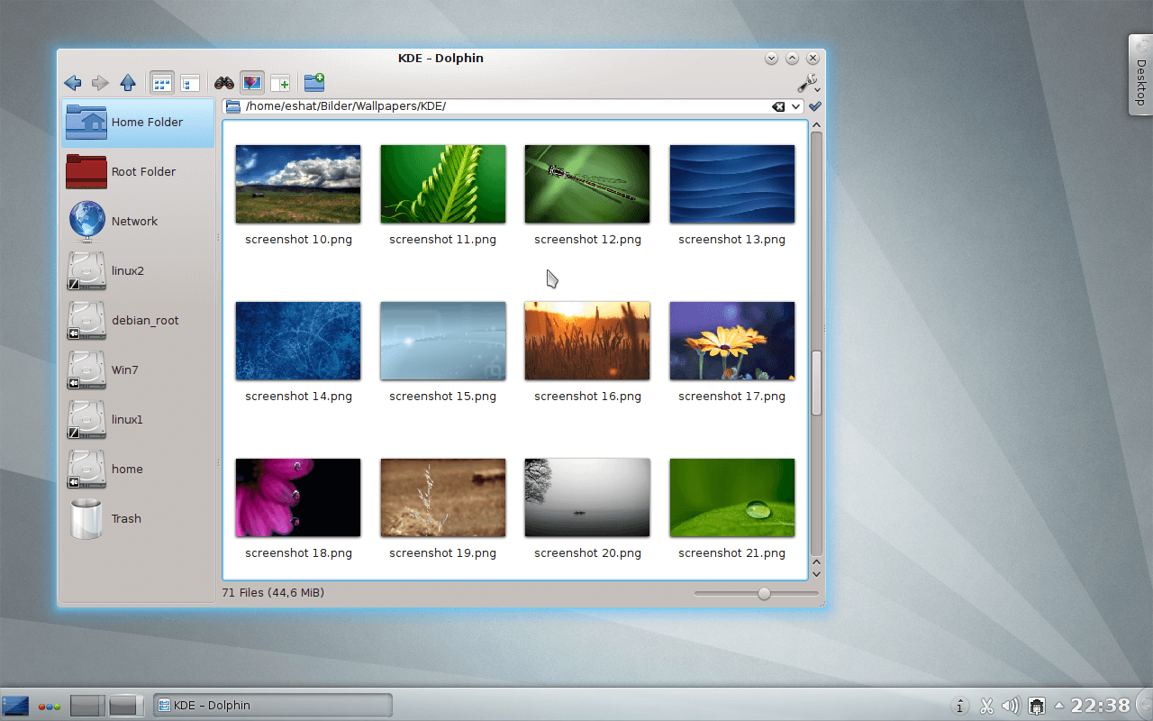 Plasma Desktop 4.8