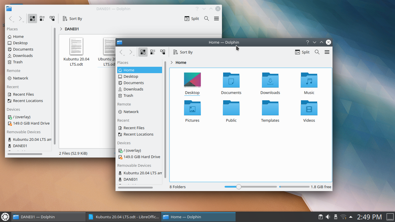 Kubuntu 20.04 LTS