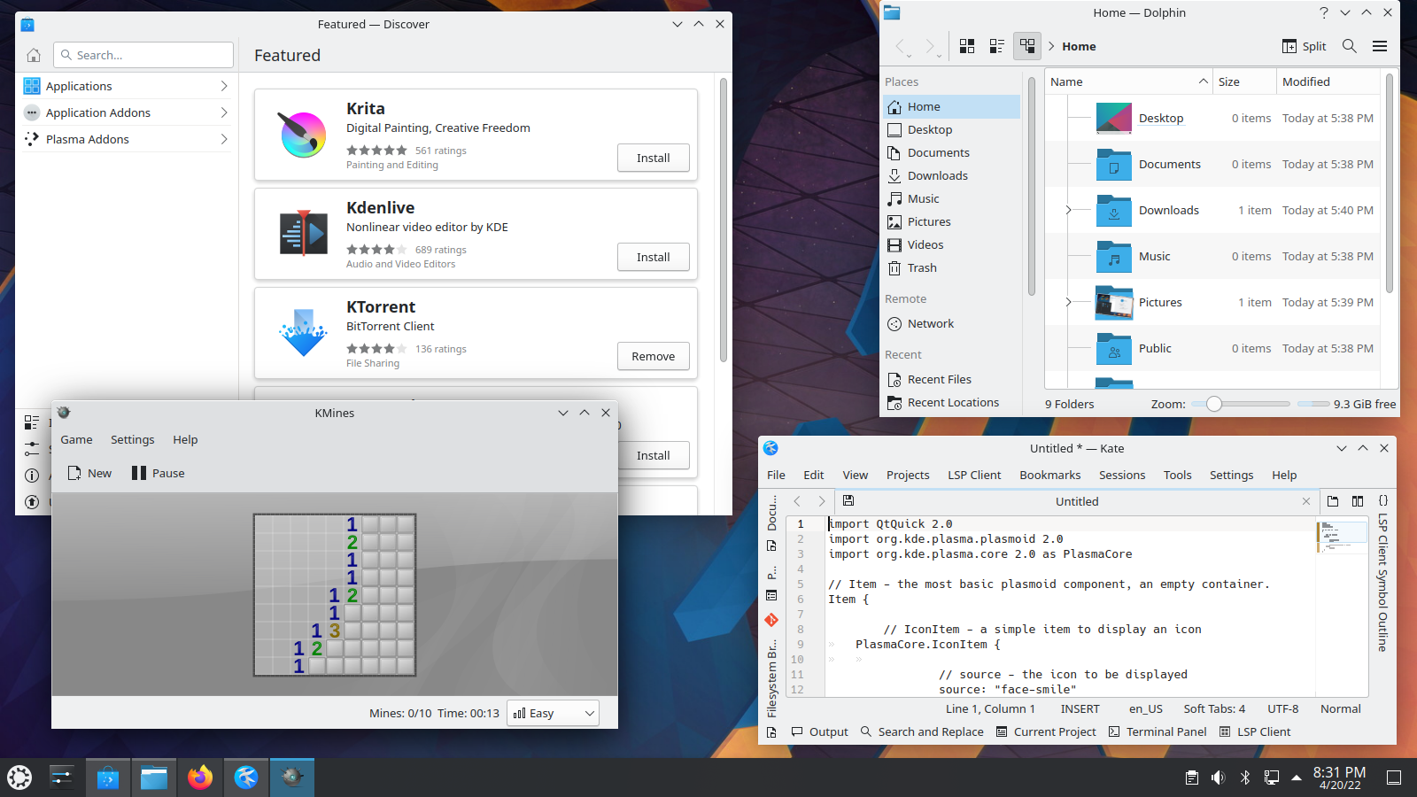 Kubuntu 20.04